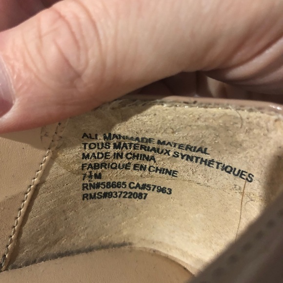 Nude patent flats - Picture 7 of 7